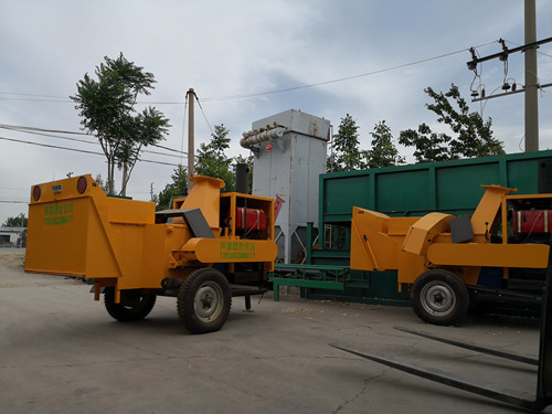 2019.5.27廠(chǎng)家發(fā)貨江蘇江陰市800新型園林綠化樹(shù)枝粉碎機